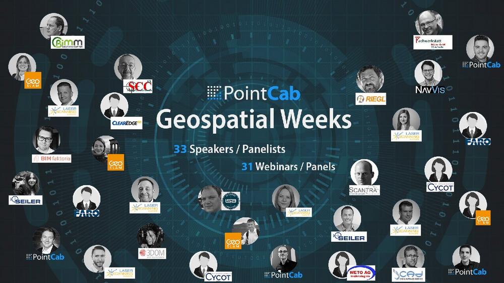 PointCab Geospatial Weeks (Webinar | Online)