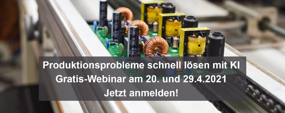 Mit KI Probleme in der Produktion schnell lösen – Gratis-Webinar (Webinar | Online)