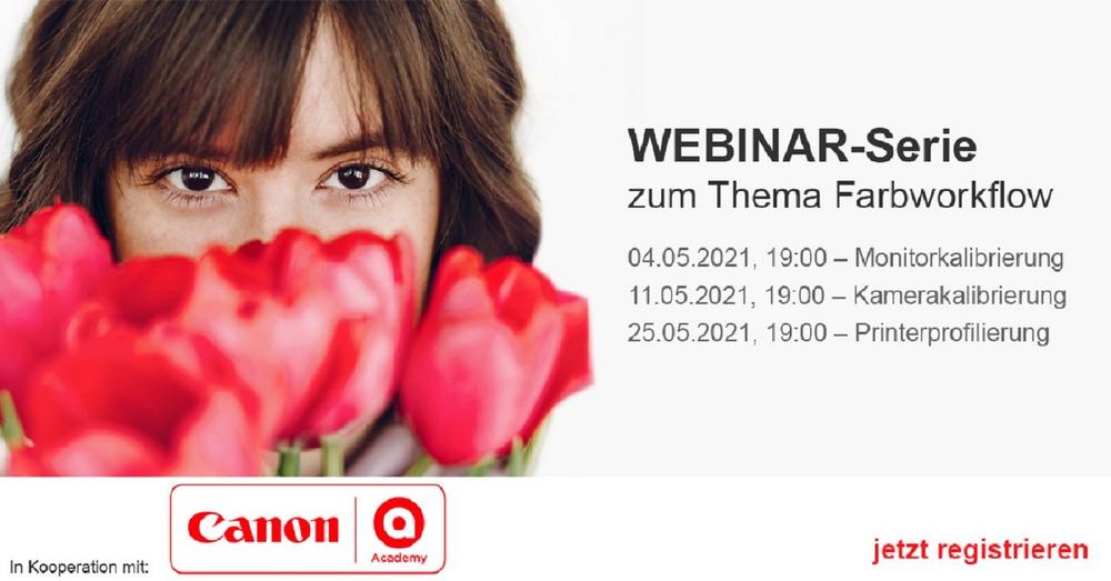 Webinar-Serie in Kooperation mit der Canon Academy: Kamerakalibrierung (Webinar | Online)