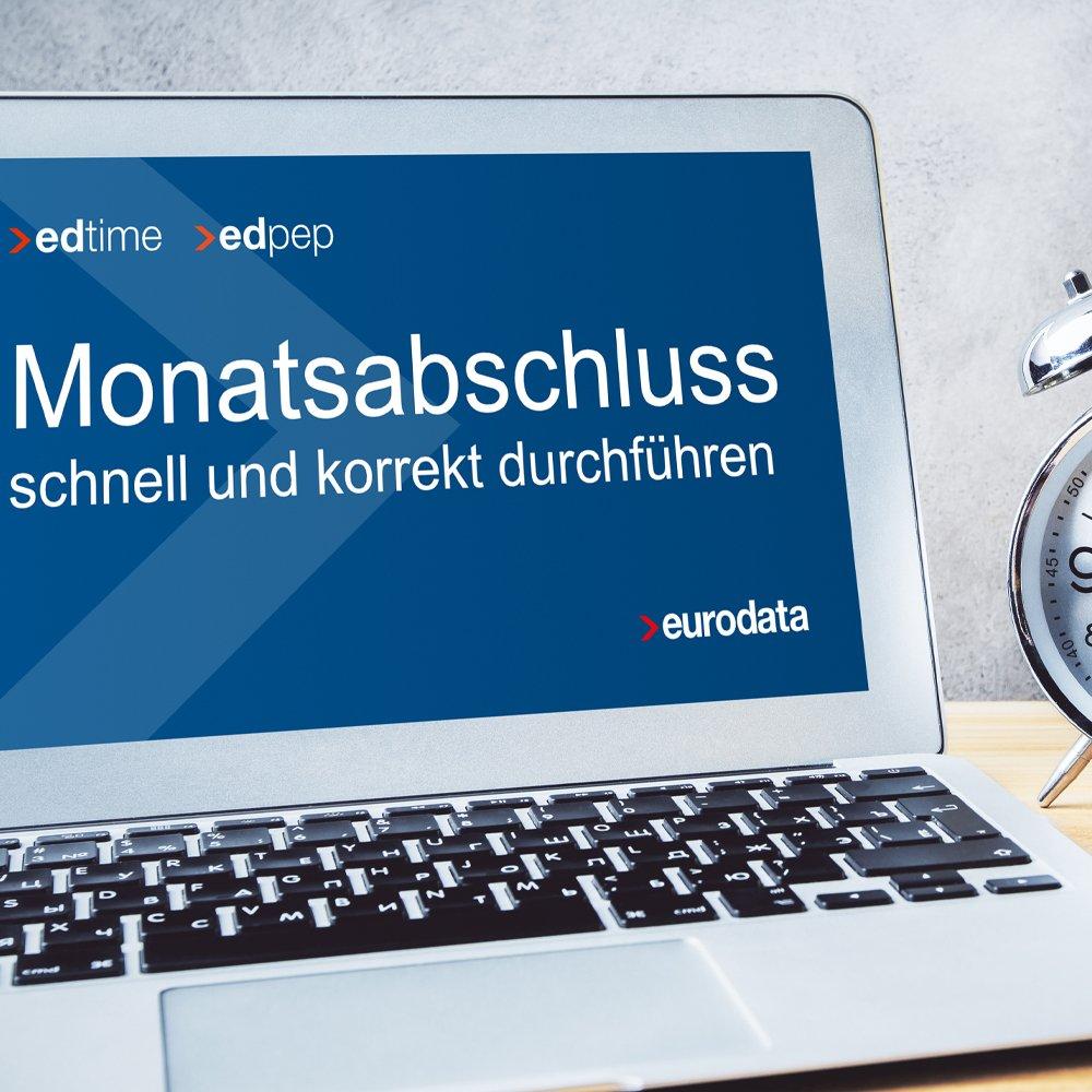 Monatsabschluss schnell und korrekt durchführen – für edpep und edtime Anwender (Webinar | Online)