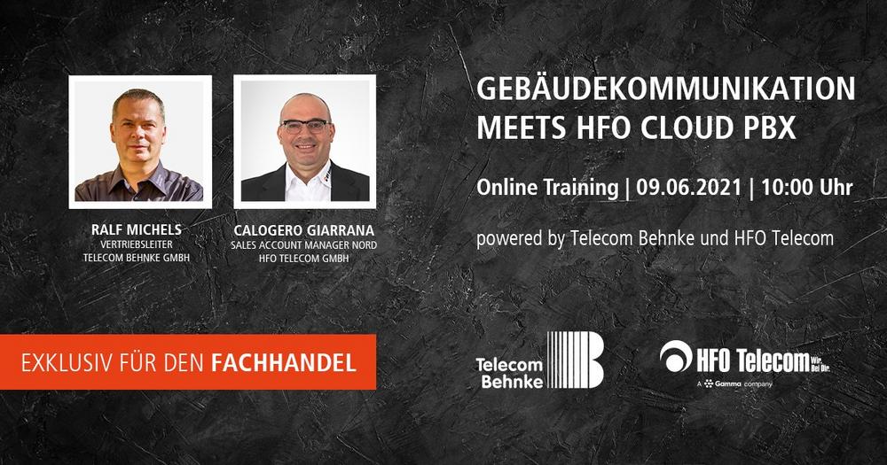 Gebäudekommunikation meets HFO Cloud PBX-Lösung (Webinar | Online)