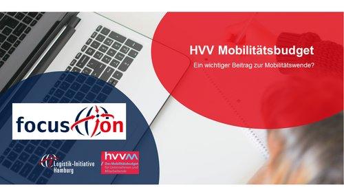 focus.on: HVV Mobilitätsbudget. Ein wichtiger Beitrag zur Mobilitätswende? (Vortrag | Online)