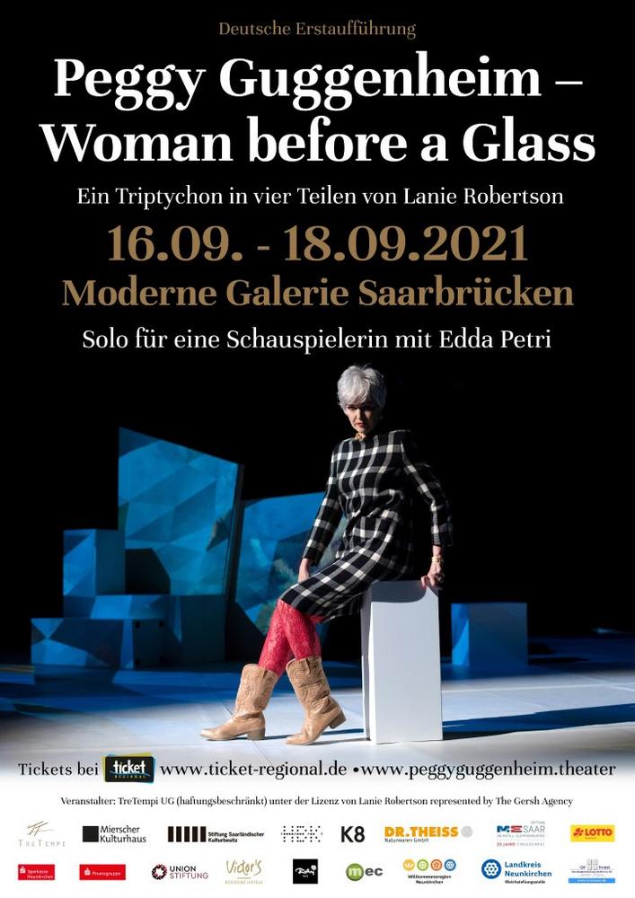 Peggy Guggenheim – Woman before a Glass (Unterhaltung / Freizeit | Saarbrücken)