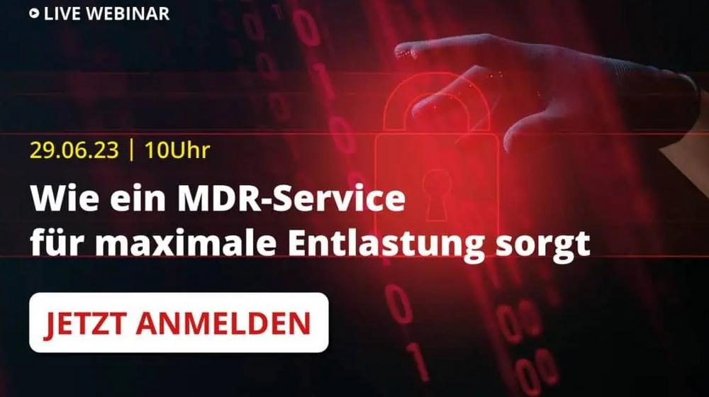 Wie ein Managed Detection und Response Service für maximale Entlastung sorgt (Webinar | Online)