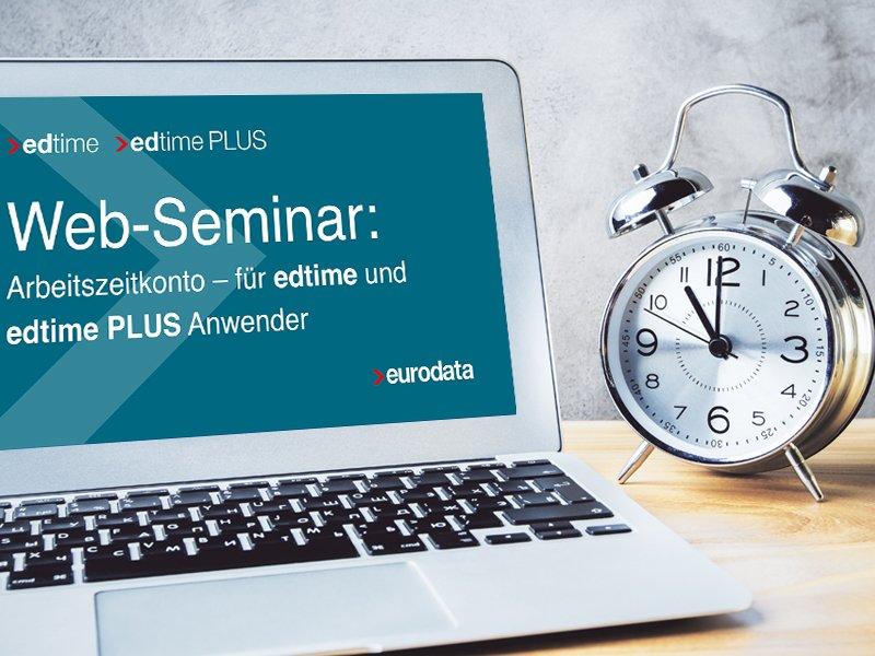 Arbeitszeitkonto – für edtime und edtime PLUS Anwender (Webinar | Online)