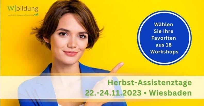 Herbst Assistenztage 2023 (Seminar | Wiesbaden)
