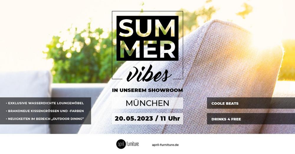 Summer vibes in unserem Showroom MÜNCHEN (Ausstellung | München)