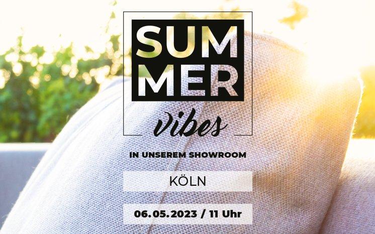 Summer vibes in unserem Showroom KÖLN (Ausstellung | Köln)