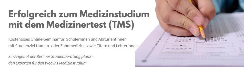 Erfolgreich zum Medizinstudium mit dem Medizinertest (TMS) (Webinar | Online)