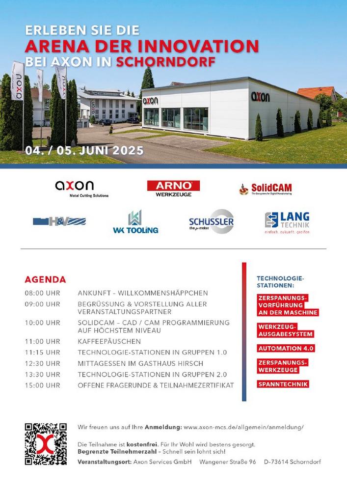 Erleben Sie die Arena der Innovation bei Axon in Schorndorf (Ausstellung | Schorndorf)
