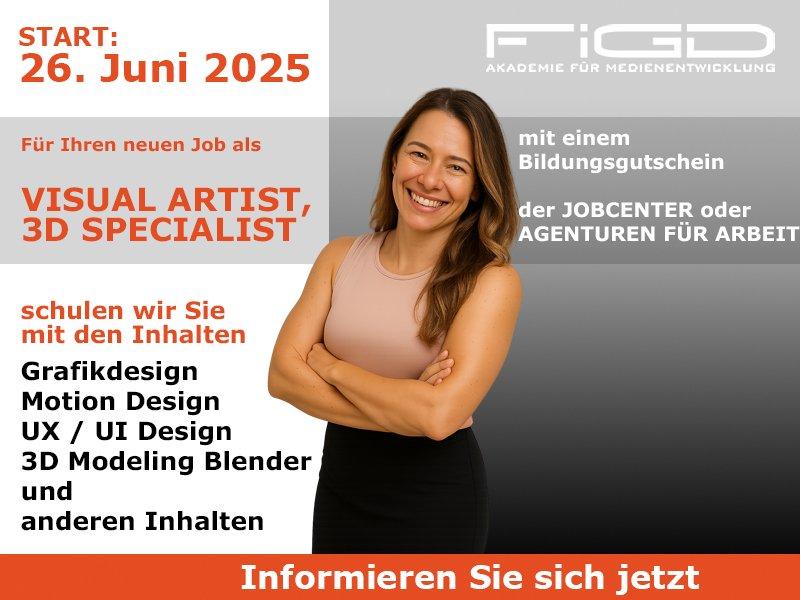 3D, UX, Motion Design – Ihre Karriere im Design startet hier (Schulung | Berlin)