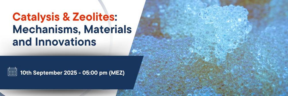 Catalysis & Zeolites: Mechanisms, Materials and Innovations (Webinar | Online)