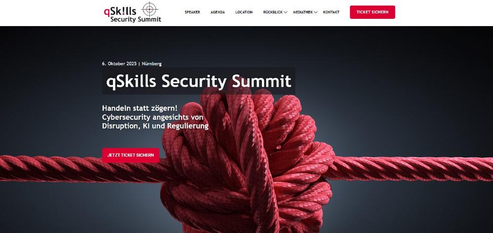 qSkills Security Summit 2025 (Konferenz | Nürnberg)