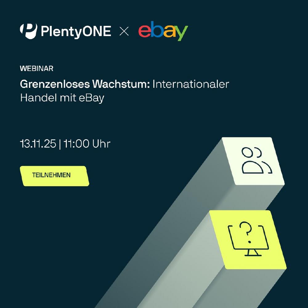 Grenzenloses Wachstum: Internationaler Handel mit eBay (Webinar | Online)