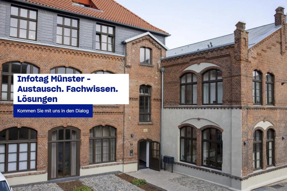Infotag Münster – Austausch. Fachwissen. Lösungen (Seminar | Münster)