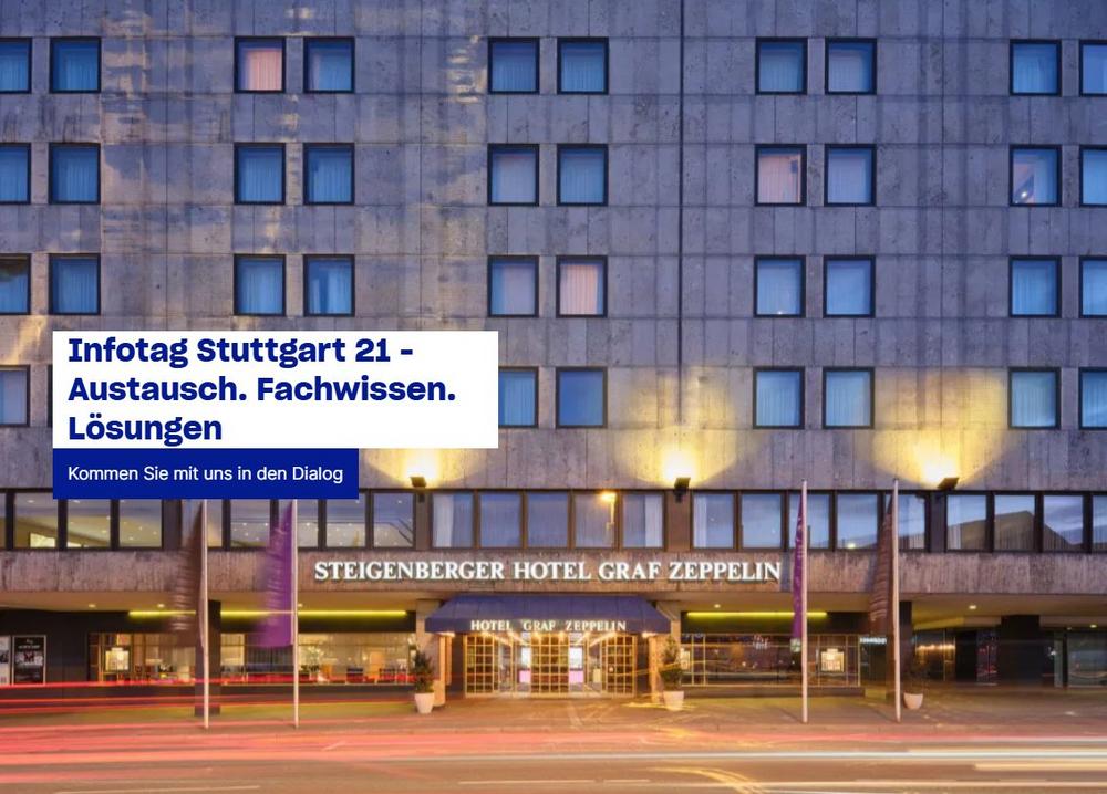 Infotag Stuttgart 21 – Austausch. Fachwissen. Lösungen (Seminar | Stuttgart)