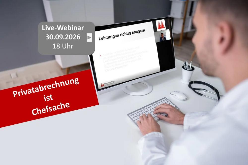 Privatabrechnung ist Chefsache (Webinar | Online)