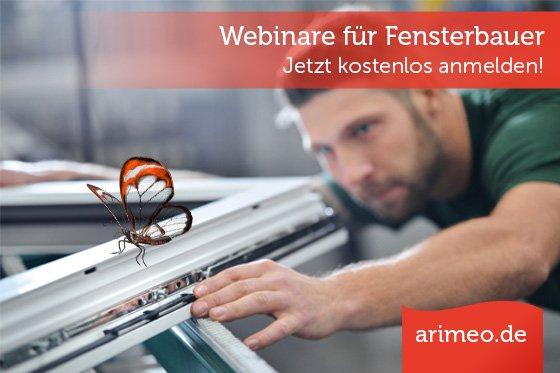 Webinar: arimeo® Fensterfalzlüfter – die clevere Lösung für Beschlagsunabhängigkeit (Webinar | Online)