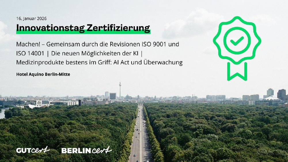 Innovationstag Zertifizierung 2026 (Sonstiges | Berlin)