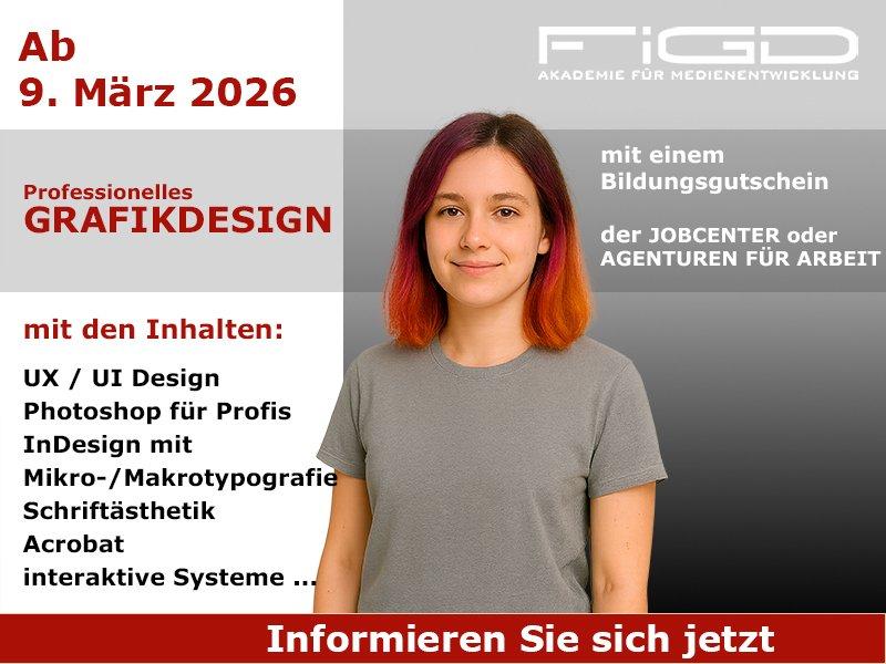 Professionelles Grafikdesign: Ihre kreative Zukunft beginnt jetzt (Schulung | Berlin)