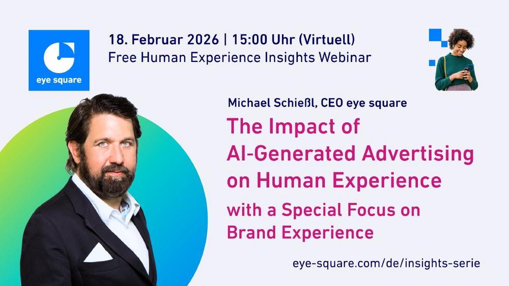 The impact of AI-generated advertising on human experience, with a special focus on brand experience (Webinar | Online)