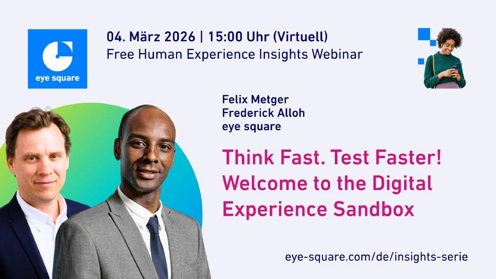 Think Fast. Test Faster! Welcome to the Digital Experience Sandbox (Webinar | Online)