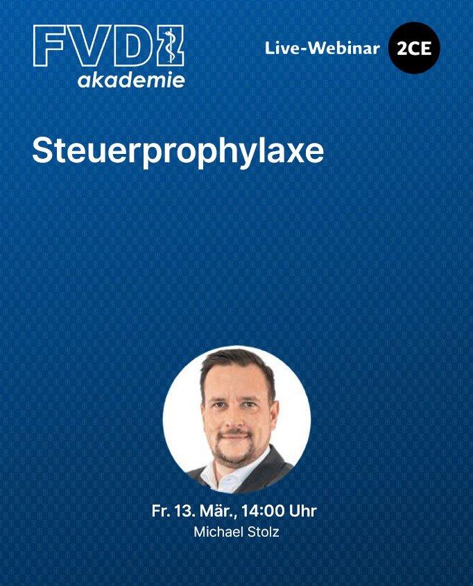 Steuerprophylaxe (Webinar | Online)