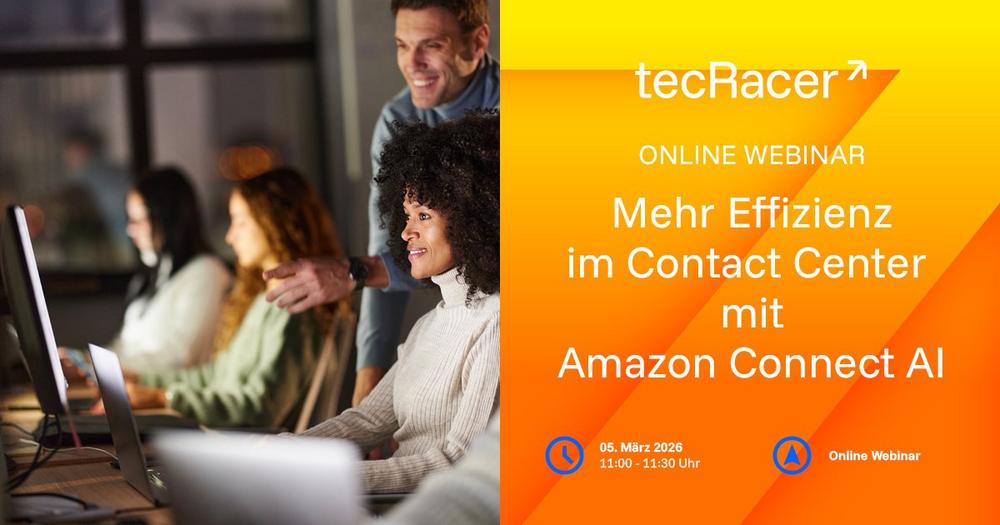 Verbessern Sie mit Amazon Connect AI Agents sowohl Customer- als auch Agent-Experience (Webinar | Online)