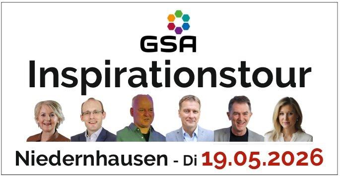 GSA-Inspirationstour – 6 Redner:innen je 10 Min. –  Niedernhausen (Vortrag | Niedernhausen)