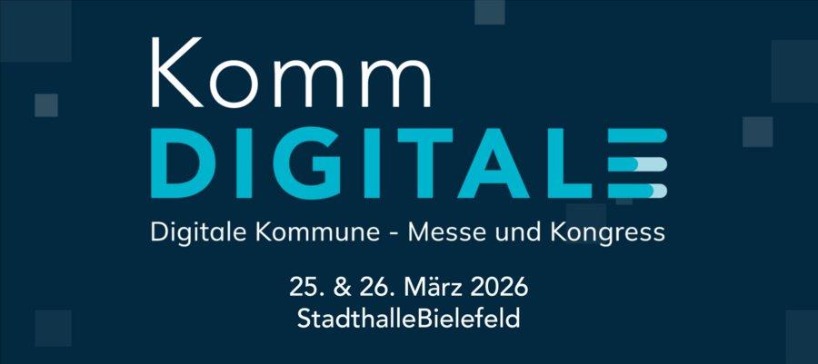 KommDIGITALE 2026 in Bielefeld (Messe | Bielefeld)