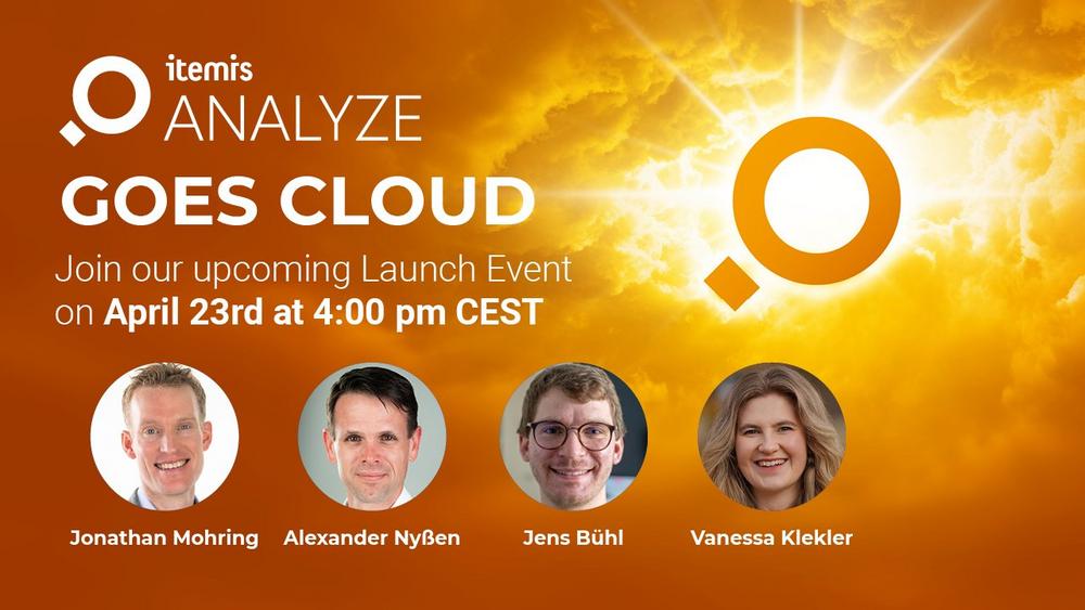 Launch Event: itemis ANALYZE Goes Cloud (Webinar | Online)