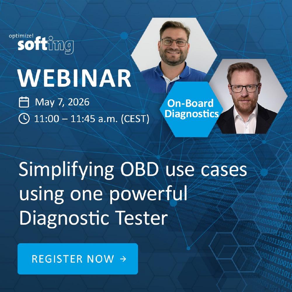 Webinar | Simplifying OBD use cases using one powerful Diagnostic Tester (Webinar | Online)