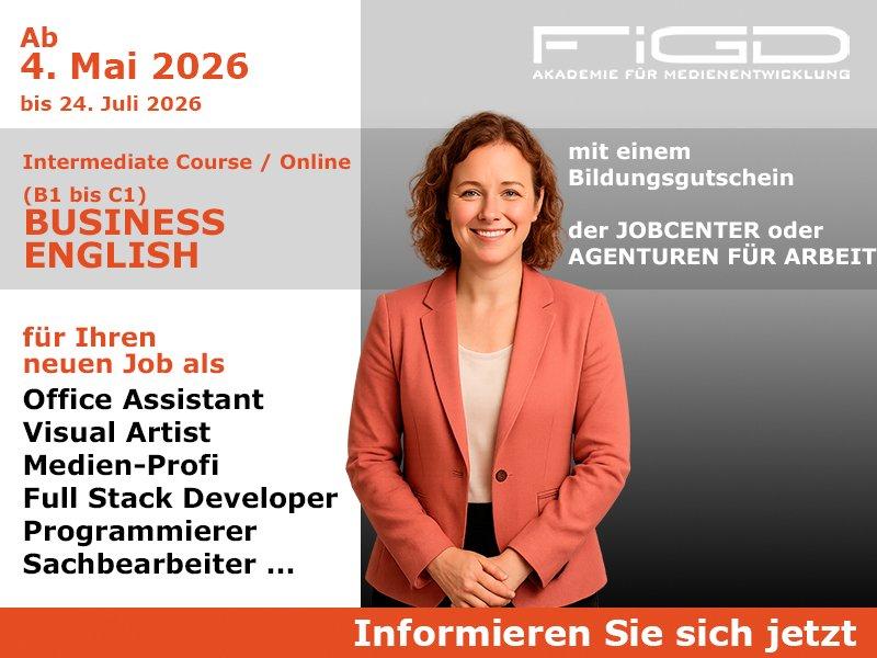 Berufliche Englischkenntnisse gezielt ausbauen (Schulung | Online)