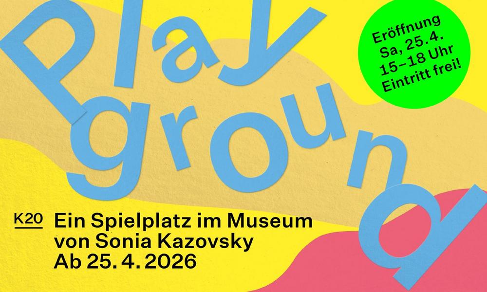 Einladung zur Pressekonferenz: Playground. Ein Spielplatz im Museum von Sonia Kazovsky (Pressetermin | Düsseldorf)