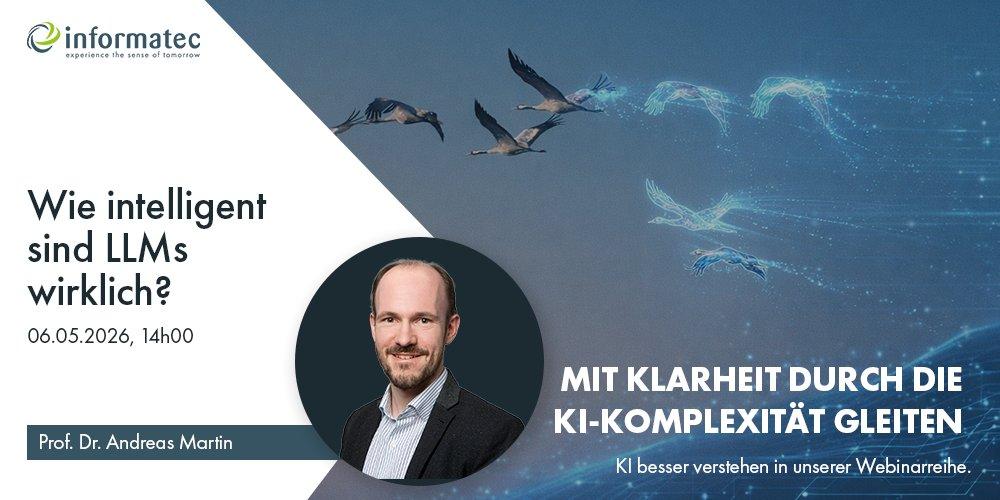 Live Webinar: Wie intelligent sind LLMs wirklich? (Webinar | Online)