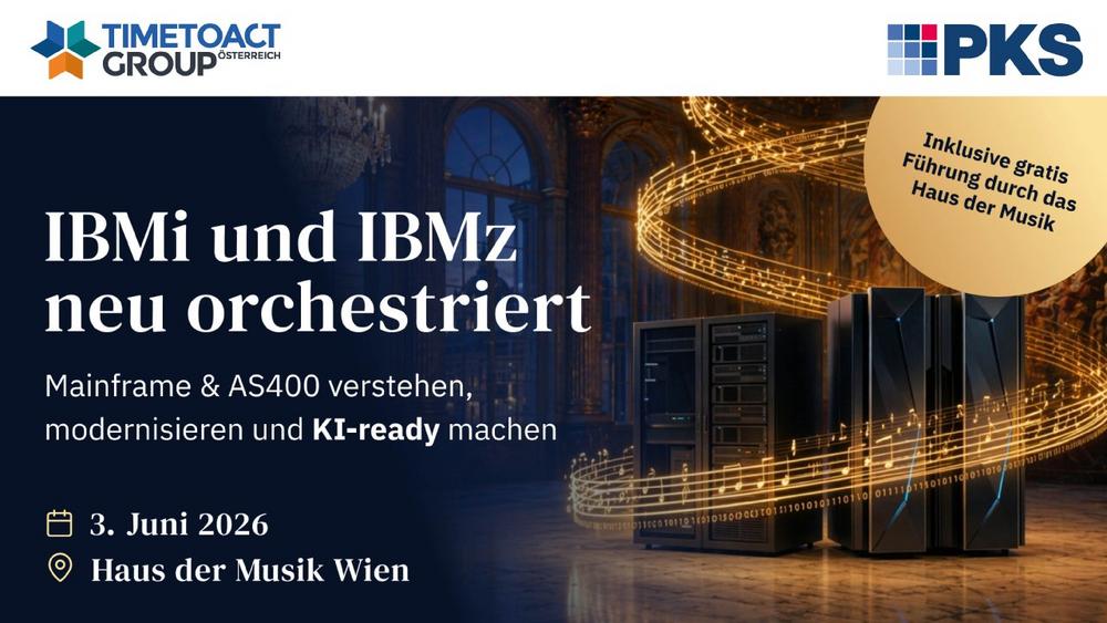 Remaster oder Rewrite – Klarheit in die Zukunft Ihres Mainframes oder AS/400! (Networking | Wien)