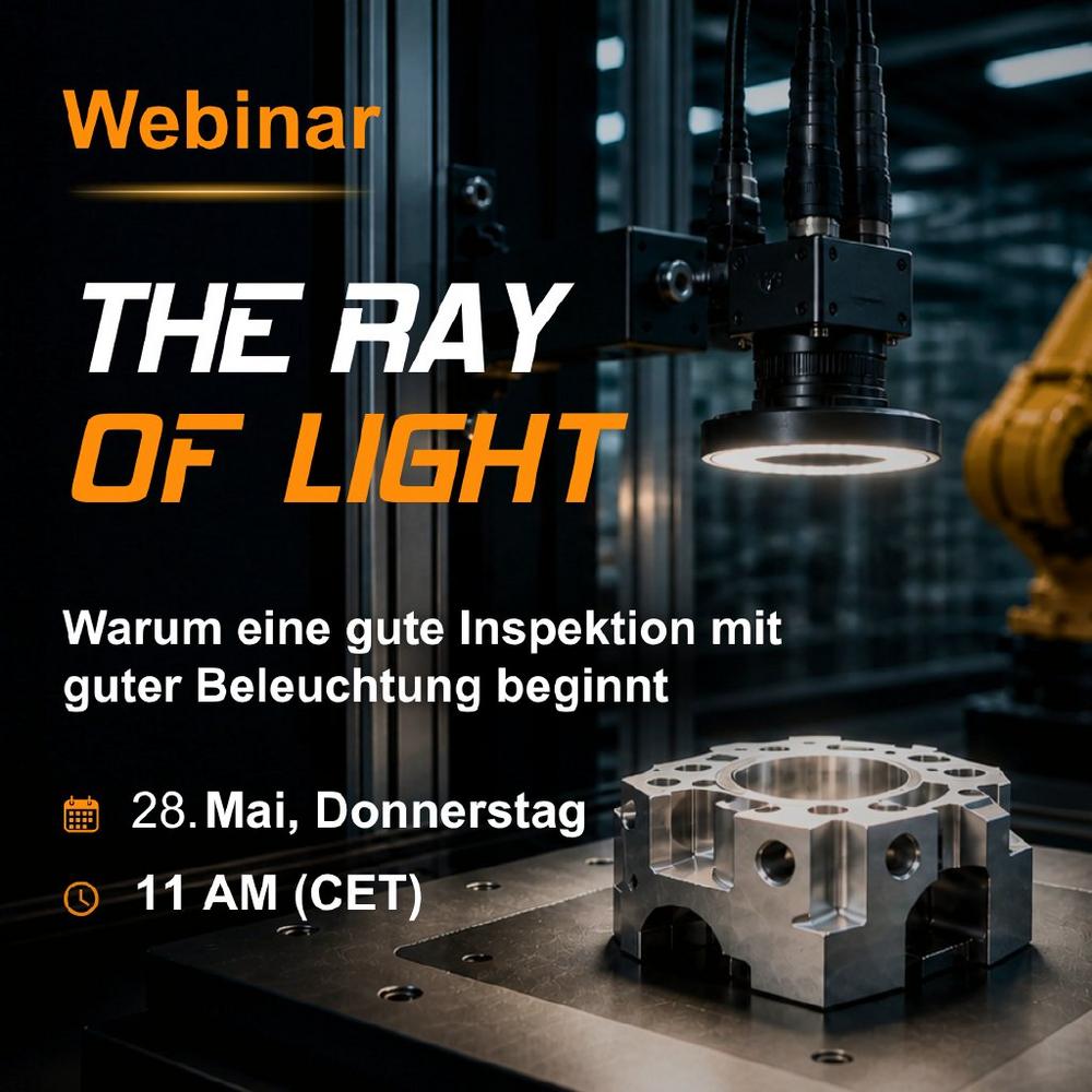 Webinar: The Ray of Light: Warum eine gute Prüfung mit guter Beleuchtung beginnt (Webinar | Online)