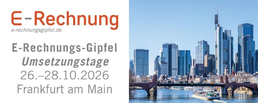 E-Rechnungs-Gipfel – Umsetzungstage (Konferenz | Frankfurt am Main)