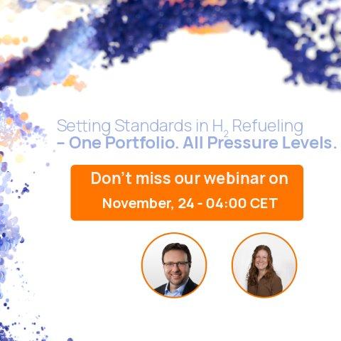 Webinar – Setting Standards in H2 Refueling (Webinar | Online)
